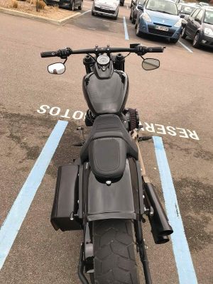 Sacoches Myleatherbikes Softail Fat bob (6)